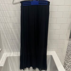 Eileen Fisher Silk Chiffon Long Skirt